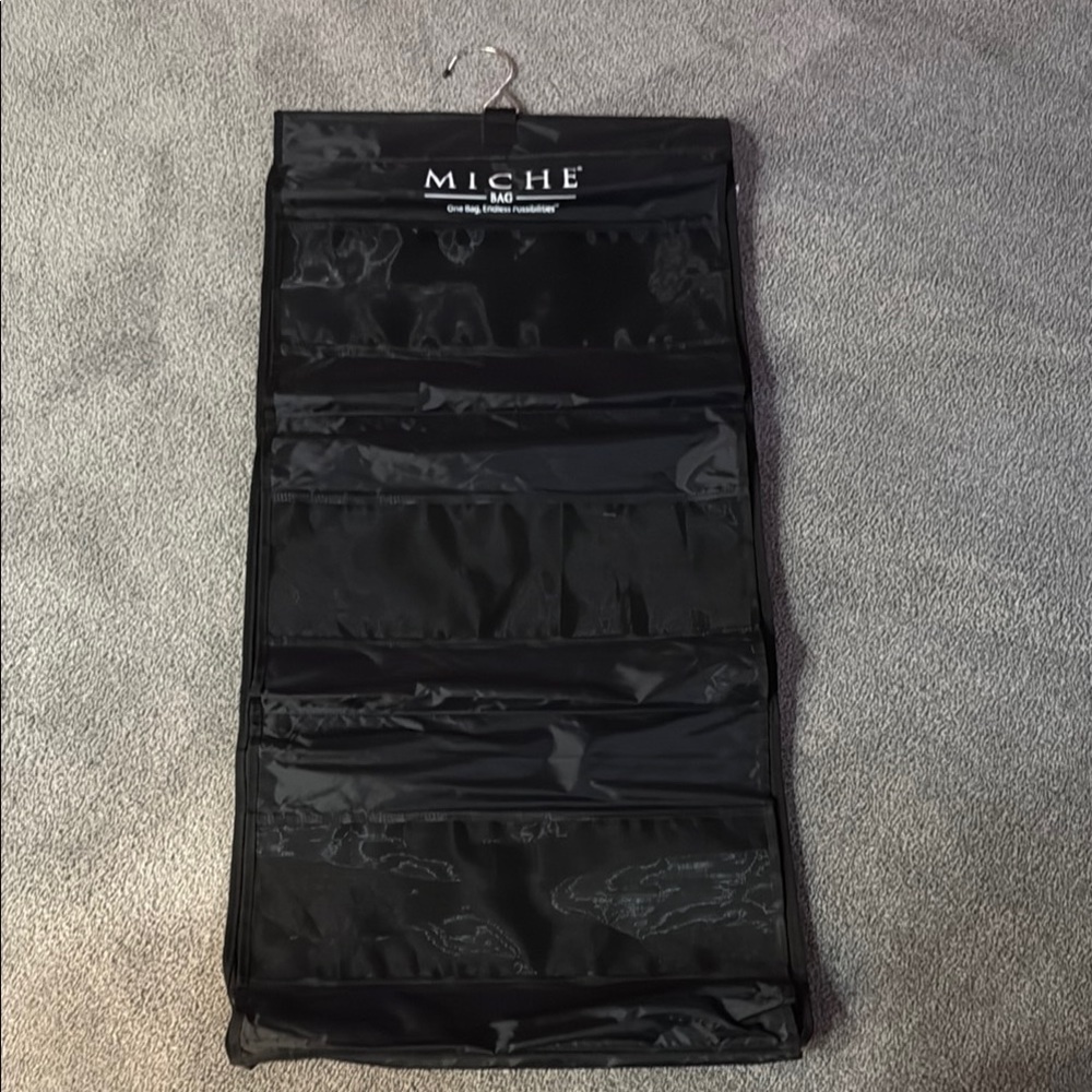 Miche Black Hanging Bag. 6 pockets for your Handbags, Shells, whatever you need!
